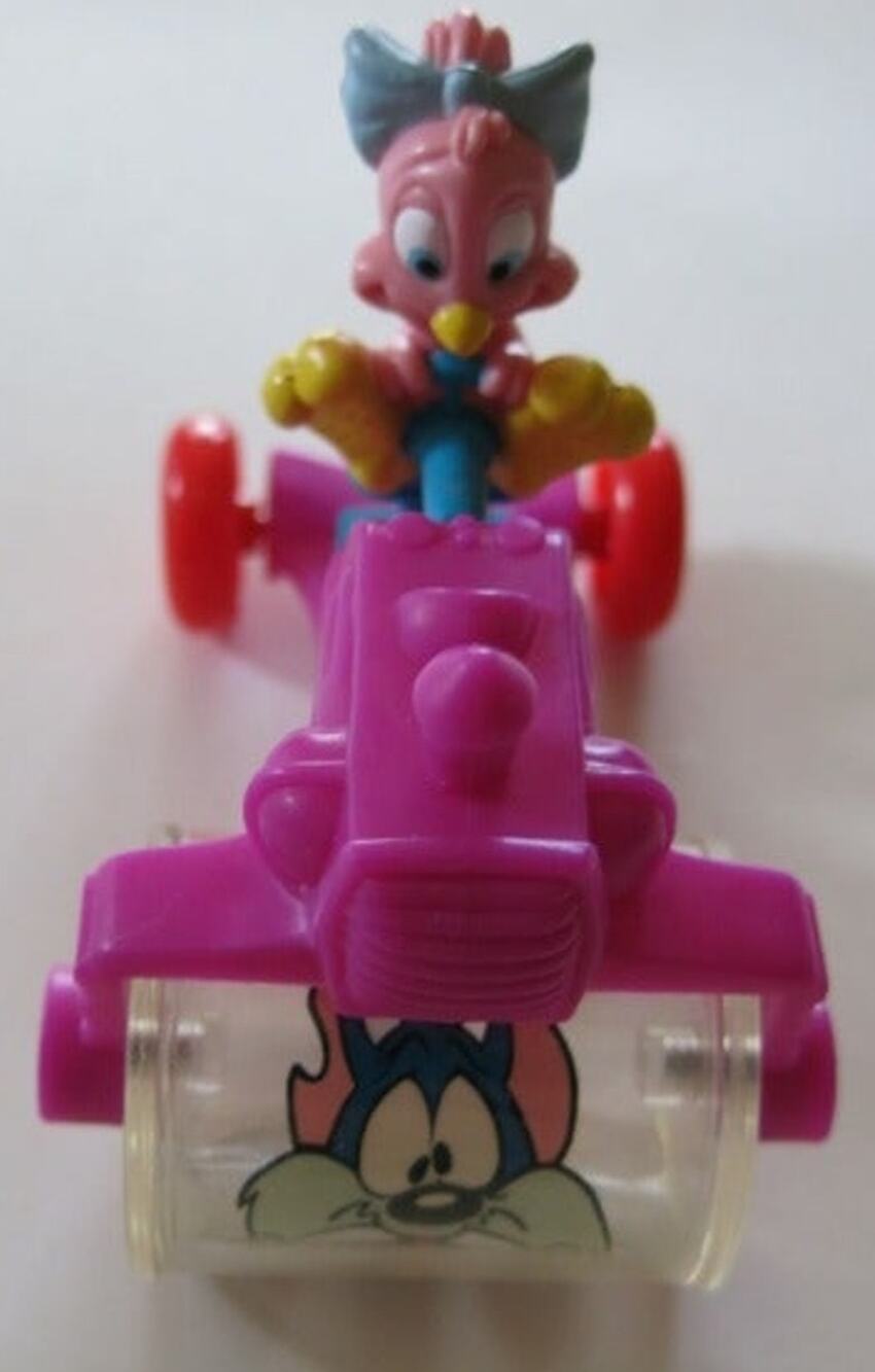 MCDONALDS Happy Meal Warner Brothers Tiny Toons Sweetie Roller Toy 1992